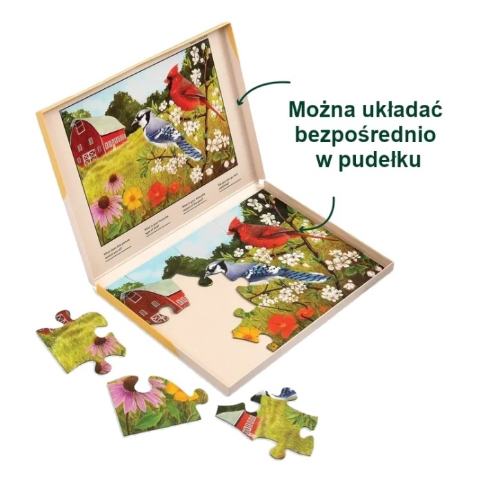 Duże puzzle dla osób z chorobą Alzheimera ptaki